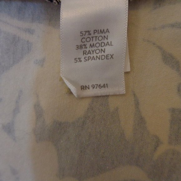 J JILL BLACK WHITE FLORAL A LINE DRESS SZ LP BUTTON DETAIL AT FRONT, POCKETS - Picture 5 of 6